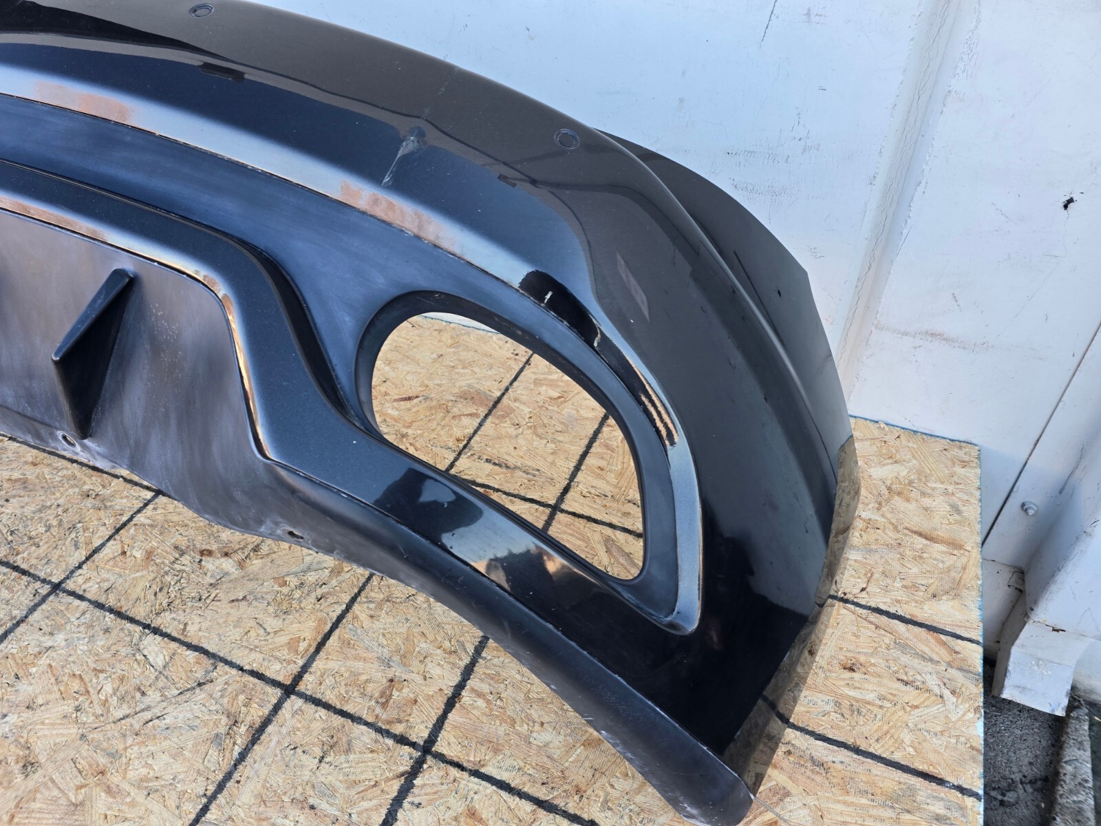 REAR BUMPER COVER W/PARK ASSIST ASSEMBLY 08-19 MASERATI GRANTURISMO 4.2L M145
