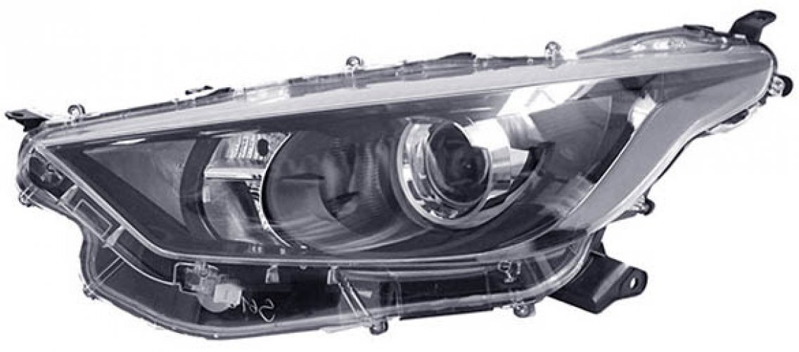 Phare gauche Toyota Yaris 2020 lentille haute performance pour vision nocturne optimale