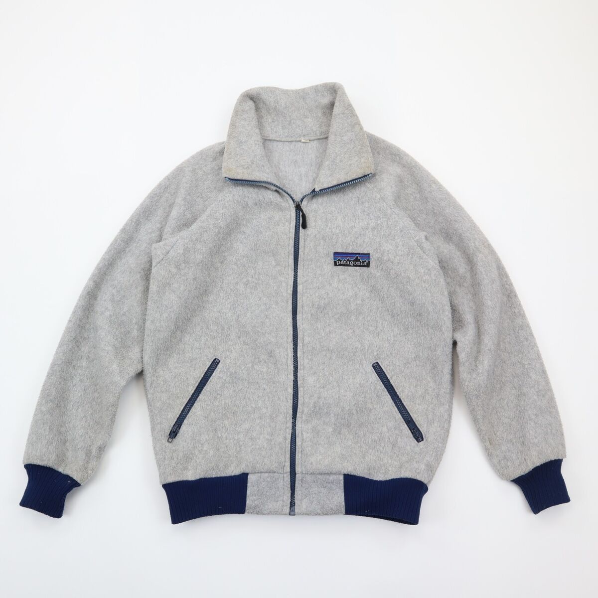 Vintage 70s 80s Patagonia Big Logo Label Fleece Jacket Full Vintage 70s 80s Patagonia Big Logo Label Fleece Jacket Full
