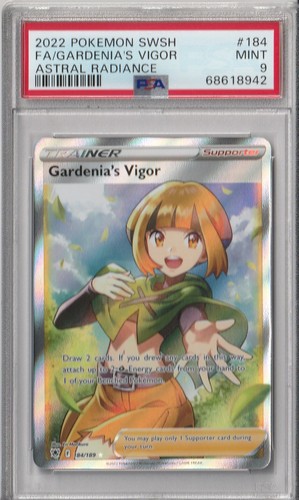 Gardenia's Vigor graded PSA 9 for sale on eBay