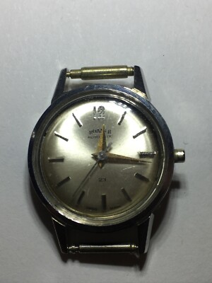 ROAMER AUTOMATIC WATCH VINTAGE LADY MST CAL.439 FOR PARTS Deckel fehlt/ G5391