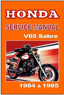 1984-1985 HONDA V65 Sabre VF1100S Workshop Manual | Paper