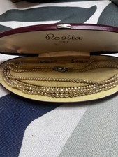 Rosita Vintage simulated Pearl Necklaces