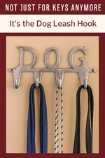 🐾 Not Just for Keys Anymore — DOG Leash Hook Rack - NOS
