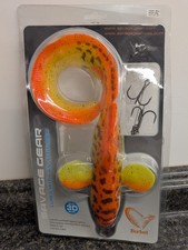 19.75" Savage Gear 3D BURBOT Rubber Swimbait - Golden Ambulance - Muskie Musky