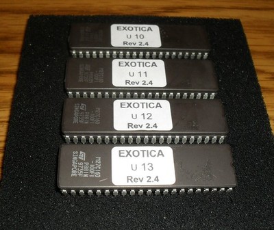 CRUIS'N EXOTICA - Midway Arcade - MAIN PCB REVISION 2.4 UPGRADE CHIPS -