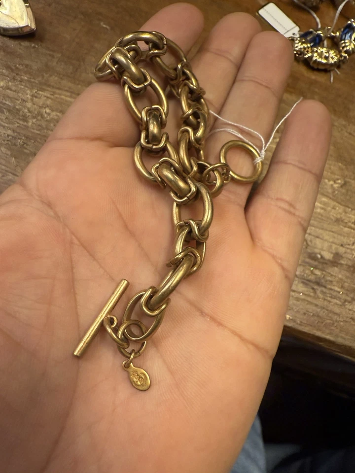 BRONZE BEAUTY 退役高级设计手链复古珠宝首饰 — 第 4/4 张图片