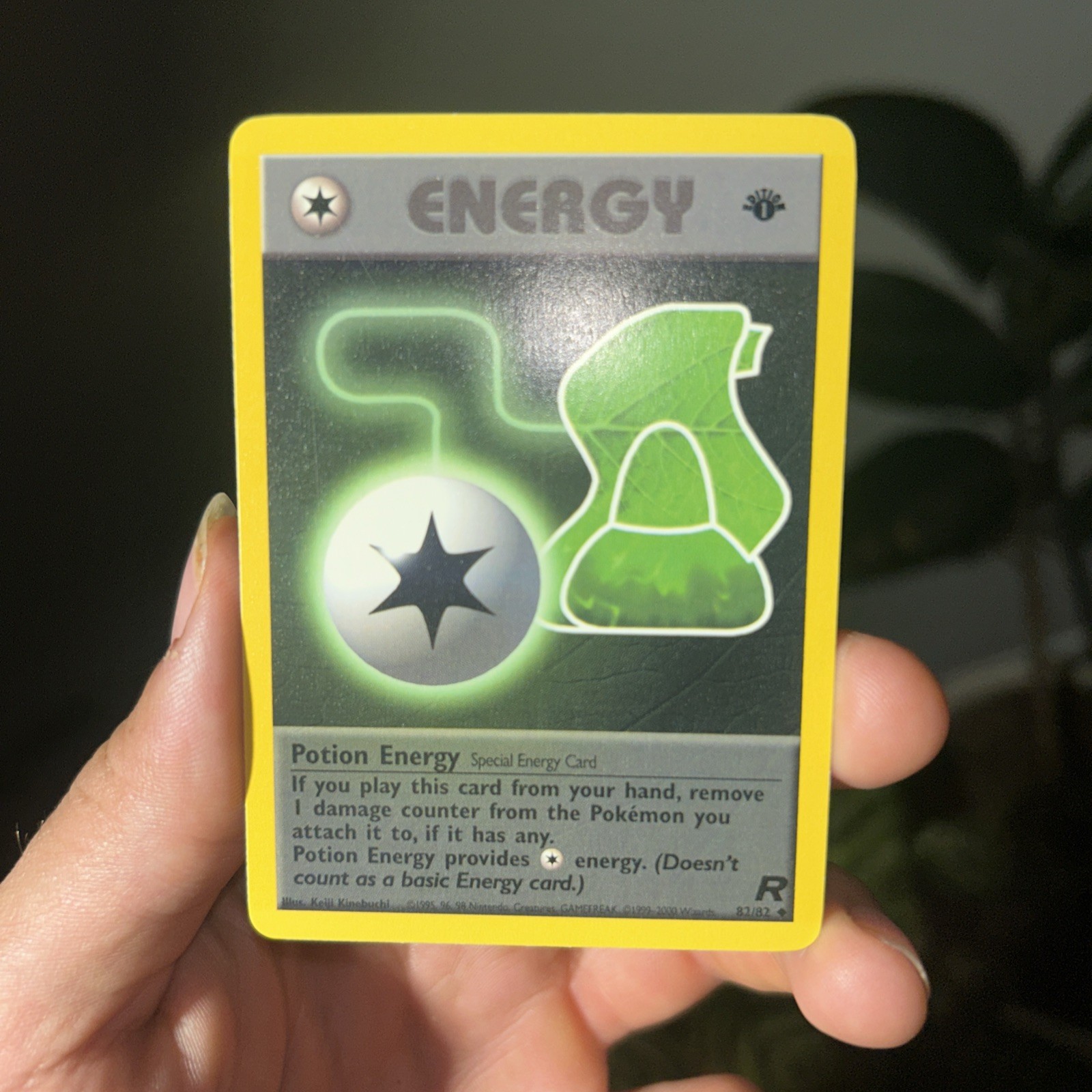 1st Edition Potion Energy 82/82 - Team Rocket - Near Mint