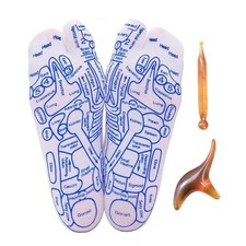 Acupressure Reflexology Socks with Trigger Point Massage Tool Foot Massage Sock
