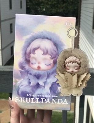 Teakwood - L'impressionnisme SKULLPANDA - Authentic POP MART (Pop