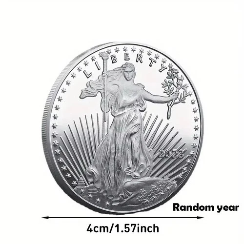 2022 American Freedom Eagle 1 OZ Gold Plated Souvenir Commemorative Coin