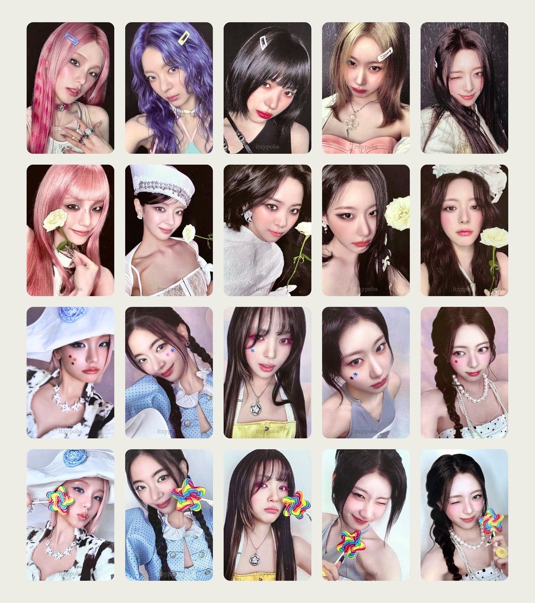 ITZY OFFICIAL MOTTO PHOTOCARD CAKE CLICKER KEYRING PHOTOBOOK