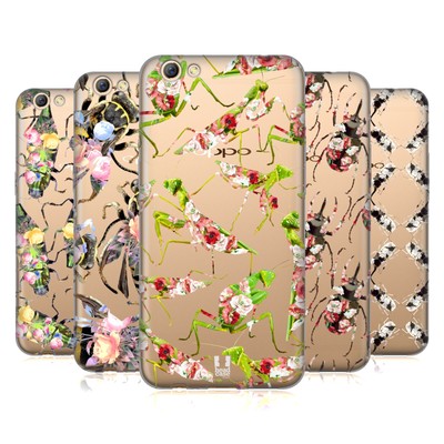 HEAD CASE DESIGNS SINISTER INSECTS SOFT GEL CASE FOR OPPO PHONES
