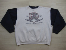 Vintage 90s Harley-Davidson Crewneck Sweatshirt Men's XXL Double Collar Ohio