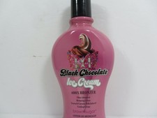 BLACK CHOCOLATE ICE CREAM BLACK 400X BRONZER 7.5 OZ TANNING LOTION
