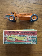 Marx Linemar Friction Hopper Dump Pressed Steel Tin Truck Japan In Box NOS New