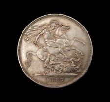 VICTORIA 1849 SILVER YOUNG HEAD GROAT / FOURPENCE - NICE GRADE
