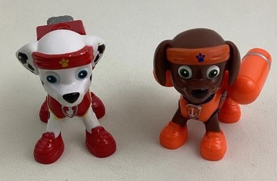 Paw Patrol All Star Pups With Headband Zuma & Marshall With Transforming Pack