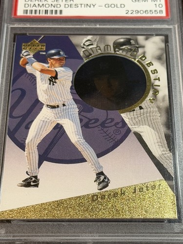 Derek Jeter 1996 Upper Deck #DD28 DIAMOND DESTINY GOLD PSA 10, COLLECTORS MUST