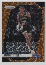 2024 Panini Prizm WNBA Orange Velocity Prizm Brittney Sykes #80 1hs9