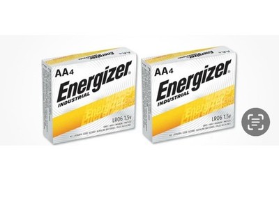Energizer Industrial AA Alkaline Battery - Pack of 12