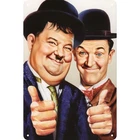 Vintage Laurel Hardy Movie Poster Suitable Tin Metal Signs Home Décor 8x12