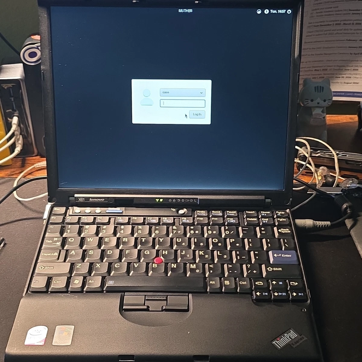 Sale for Netbooks & Laptops PC X61 ThinkPad Lenovo SP3 Pro WinXP Core2 X61 ThinkPad Lenovo Windowsノート本体 - New Shop Windowsノート本体