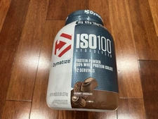 Dymatize ISO 100% Whey Protein Isolate - Gourmet Chocolate 3lbs EXP 8/2026