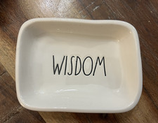New Rae Dunn Artisan Collection by Magenta WISDOM trinket tray/soap dish