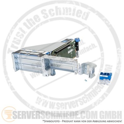 HP DL380 DL385 Gen10 Plus Tertiary Riser 1x x16 PCIe 4.0 + cage P14588-B21 +NEW+