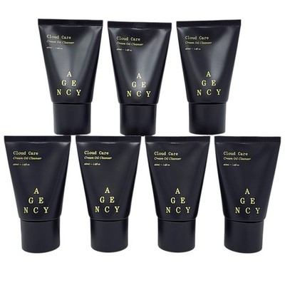 Agency Cloud Care Cream Oil Cleanser Makeup Remover Face Wash 1.4 fl oz (7 Pack)
