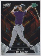 Ethan Holliday 2025 Panini Cyber Monday Rated Prospect #45 SP /199