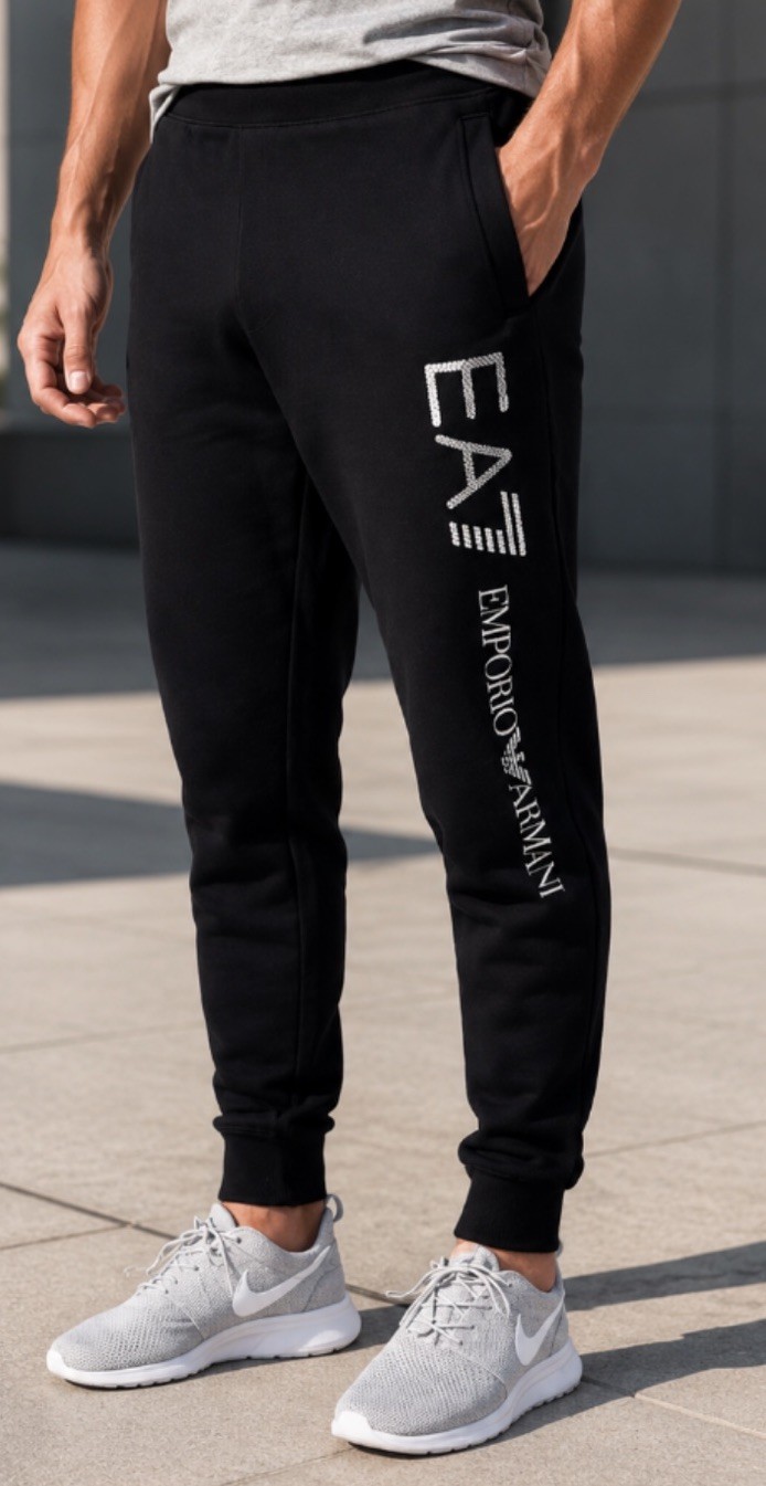 Mens EA7 Emporio Armani Train Visibility Joggers Bottoms Size 2XL W36"" L32"" Sale