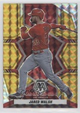 2022 Panini Mosaic Gold Mosaic Prizm 2/10 Jared Walsh #112 qf8