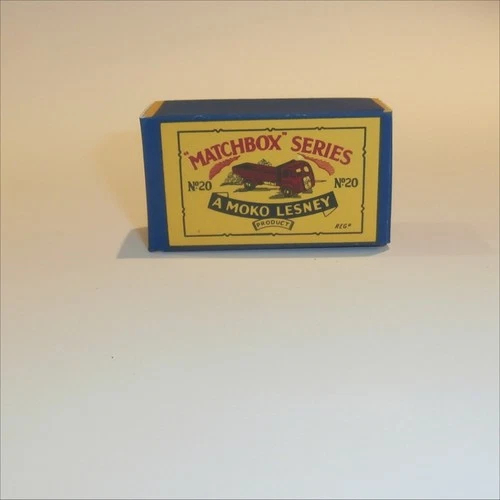 Matchbox Lesney 20a ERF Stake Truck B Style Repro Box