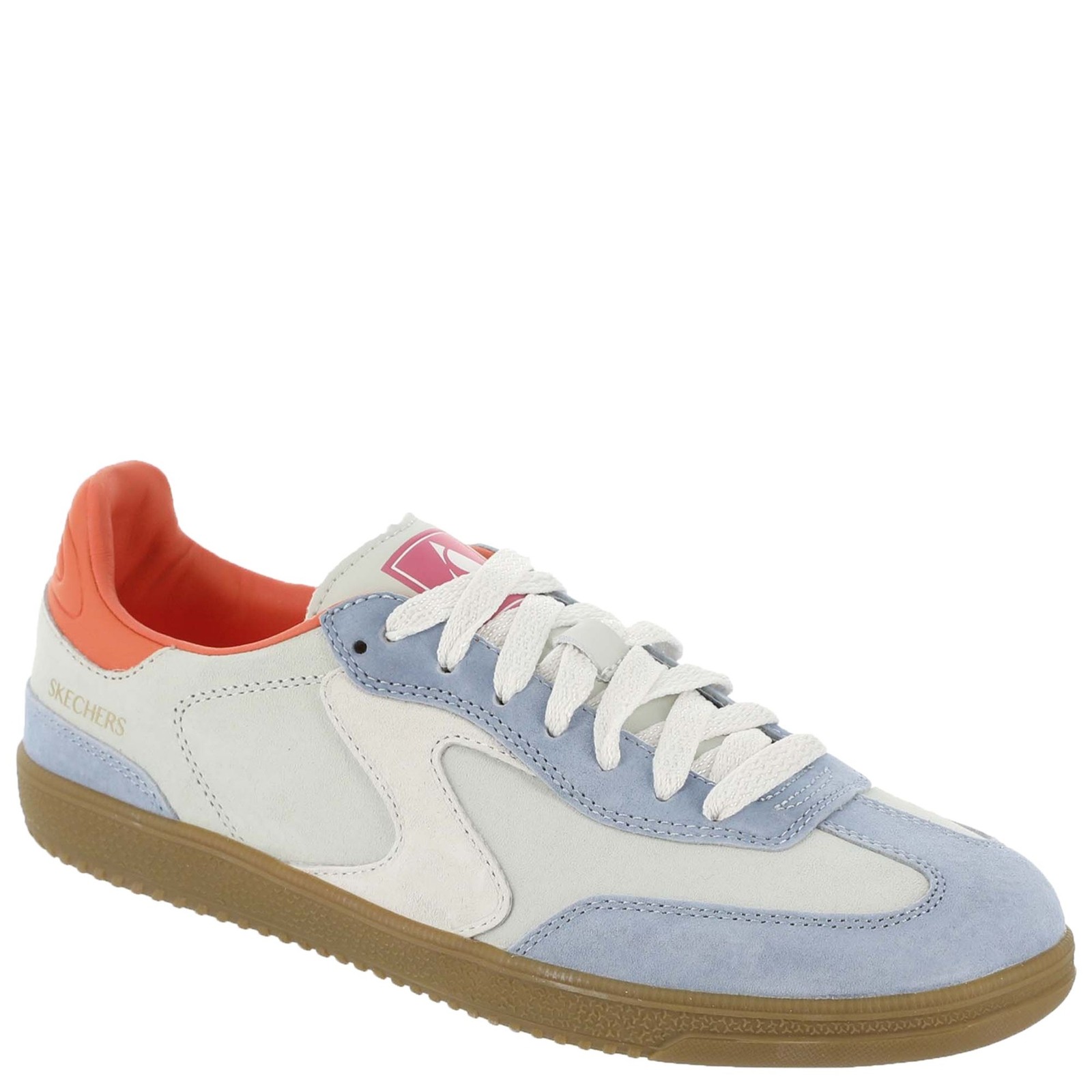 Женские кроссовки Skechers Court Classics Hotshot-For The Win - Светло-голубыеНатуральные 10590₽