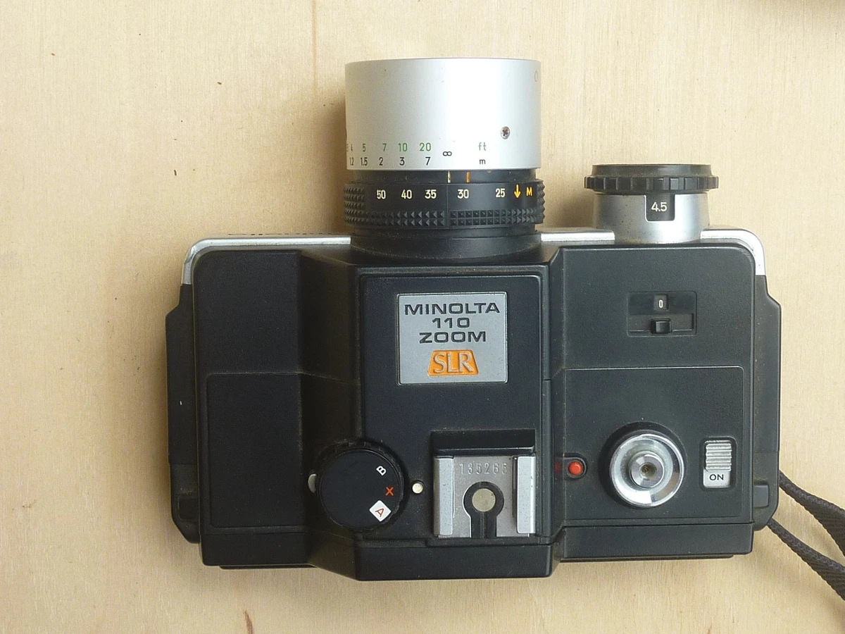Minolta 110 Zoom SLR Film Cameras for sale - eBay
