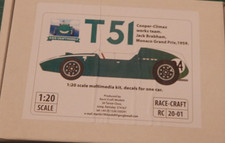 RACE-CRAFT MODELS RC20-01 COOPER T51 WORKS JACK BRABHAM