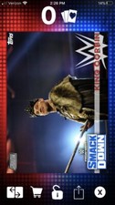 Topps Stadium Club Red Base King Corbin Smackdown Digital Insert