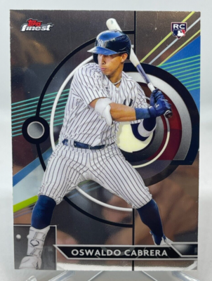 Oswaldo Cabrera 2023 Topps Finest Rookie #41 New York Yankees RC
