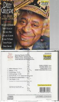 CD--DIZZY GILLESPIE | --TO BIRD WITH LOVE