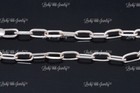 14K Rose Gold Elongated Paperclip Bracelet  7 inches 4.40 grams  — photo 4