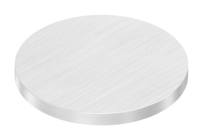 Ronde Edelstahl Ø 45 Mm – Stärke 4 Mm, Einseitig Geschliffen, Mit Rundschliff, V2A