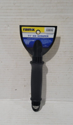 New !! 11'' Rainx Ice Scraper Handheld Winter Gear Emergency WIndshield