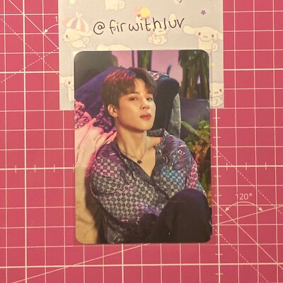 official bts 5th muster magic shop fanmeet mini photocard 1/8 park jimin