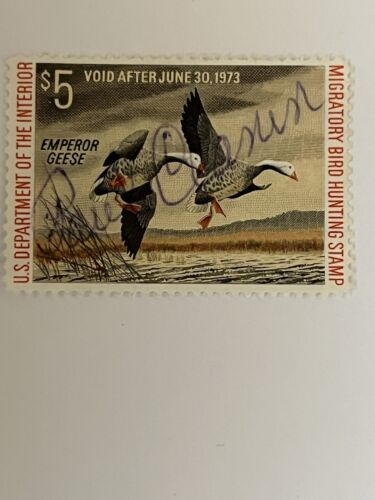 Timbre américain, timbre canard RW39, CV d'occasion 6 $. - Photo 1 sur 2