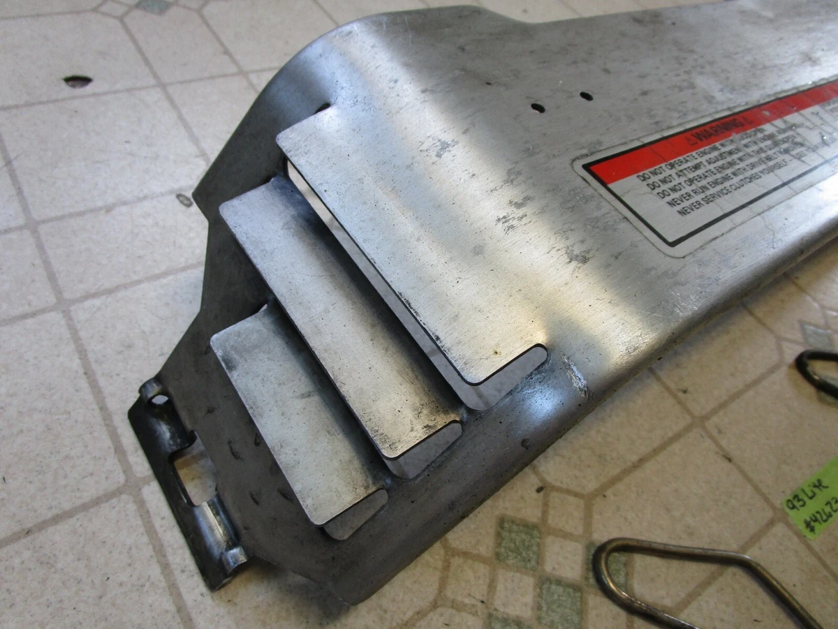 93 Polaris Indy Lite Deluxe 340 Snowmobile Clutch Belt Guard Cover