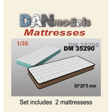 DAN Models 35290 Scale Kit 1:35 Accessories For Diorama. Mattress 2 Pcs