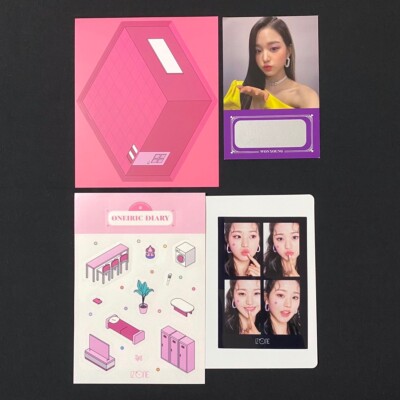 iz*one oneiric diary 3 ver. with Photo cards Wonyoung complete set