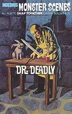 MONSTER SCENES DR. DEADLY PLASTIC MODEL KIT